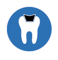 Porcelain Crowns,<br />
Inlays + Onlays